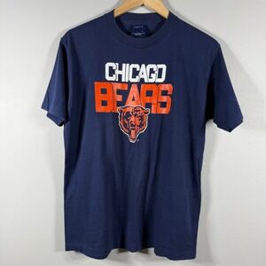 Vintage Chicago Bears T-Shirt Navy Blue Size XL